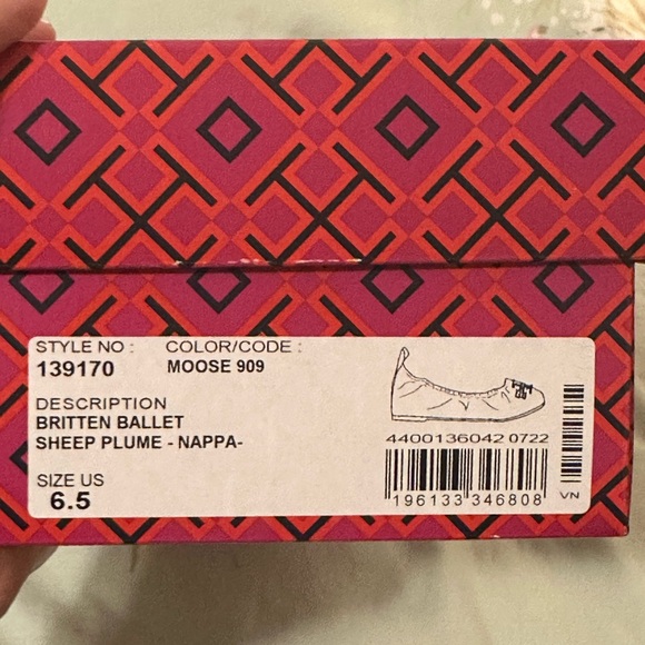 Tory Burch Britten Ballet Flats - Picture 4 of 7